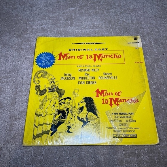 Man of La Mancha original cast vintage vinyl record from 1973 - Picture 2 of 10